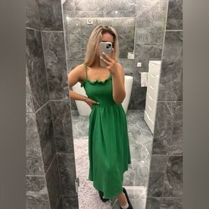 Green H&M Mini Dress. great